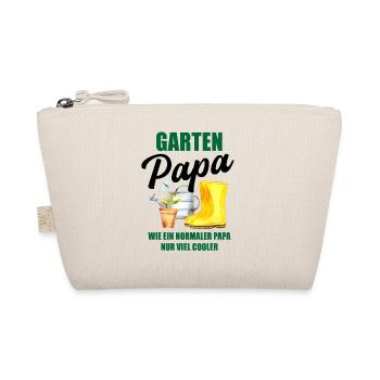 Garten Papa Lustiger Spruch Geschenk Herren - Bio-Täschchen - Natur - Vorne