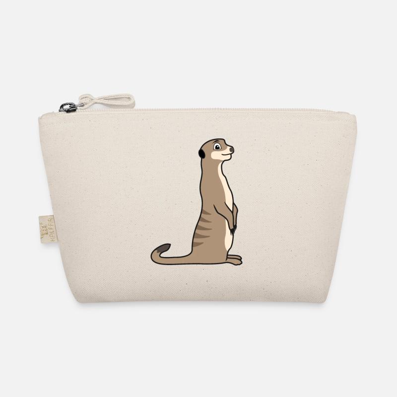 Meerkat Lover Gift Funny Animals Organic Pouch
