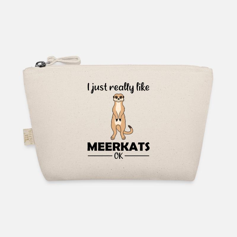Meerkat Lover Funny Saying Gift Organic Pouch