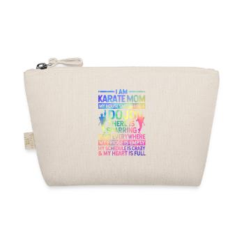 Je suis une mère karaté japonaise mère combat - Trousse biologique - nature - Devant