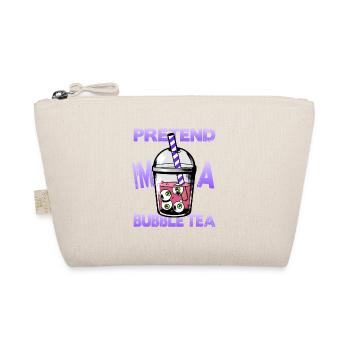 Pretend i'm a Bubble Tea - Organic Pouch - nature - Front