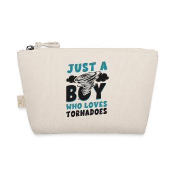 Storm Chaser Hurricane Meteorology - Organic Pouch - nature - Front