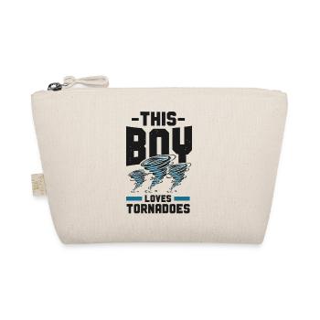 Storm Chaser Hurricane Meteorology - Organic Pouch - nature - Front