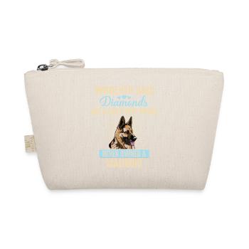 Malinois Hund - Bio-Täschchen - Natur - Vorne