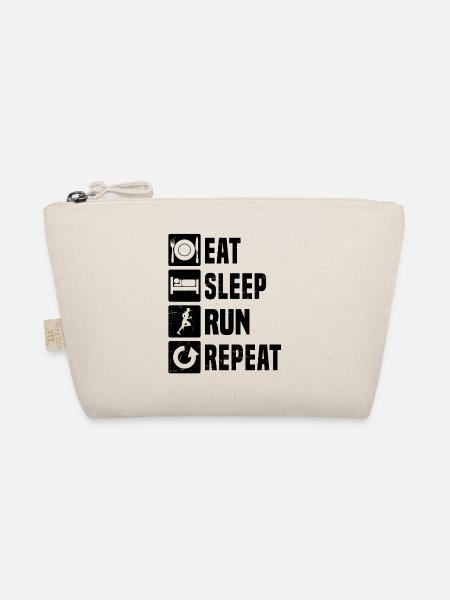 Race Jogging Fitness Men's Running Running - Organic Pouch - nature - Front
