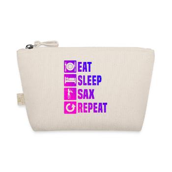 Hommes Femmes Saxophoniste Saxophoniste Saxophone - Trousse biologique - nature - Devant