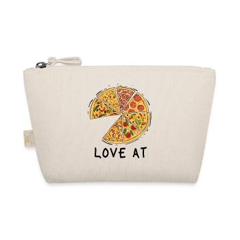 Love At Matching Daddy and Baby - Organic Pouch - nature - Front