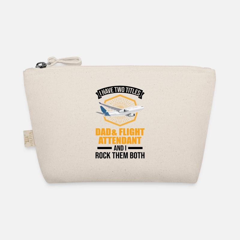 Flight Attendant Father Flight Attendant Dad Organic Pouch