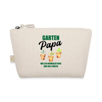 Garten Papa Lustiger Spruch Geschenk Herren - Bio-Täschchen - Natur - Vorne