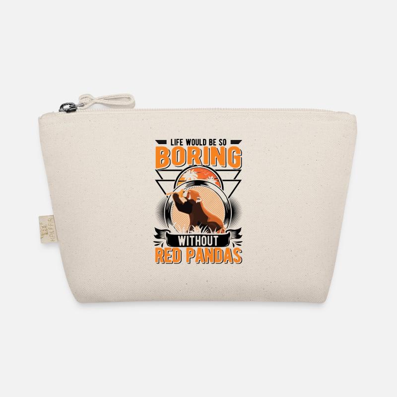 Roter Panda Geschenk Red Panda Bio-Täschchen