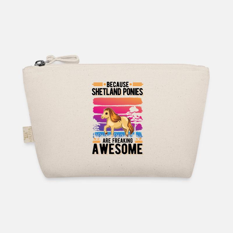 Parce que les poneys Shetland sont impressionnants Trousse biologique
