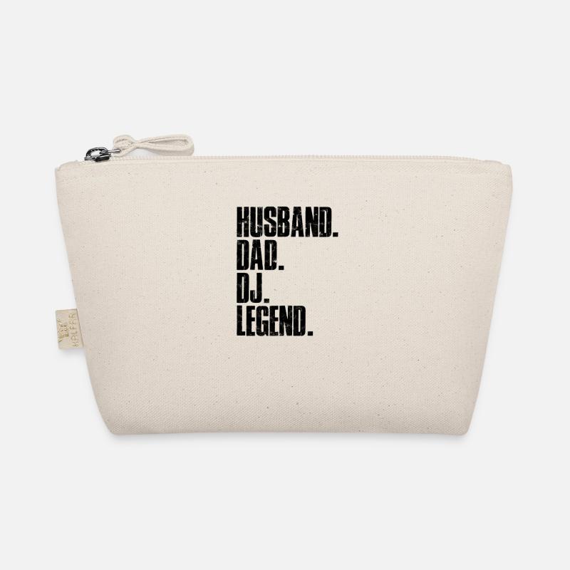 Husband Dad DJ Legend - electronic Organic Pouch