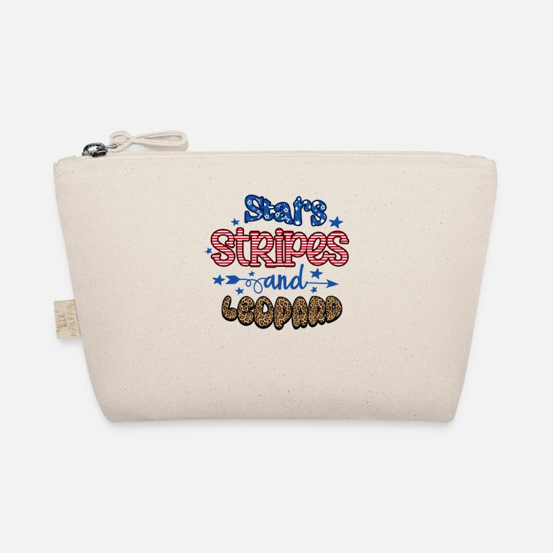 Rayures étoilées et léopard Trousse biologique