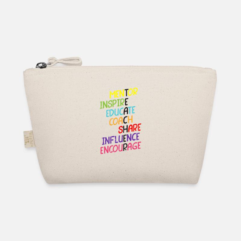 Mentor Inspire Educate Coach Share Influence Organic Pouch