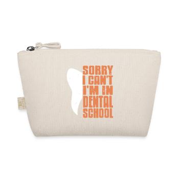 Funny Sorry I Can't I'm In Dental School Present - Bio-Täschchen - Natur - Vorne