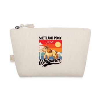 Shetland Pony Whisperer Shetland-Pony Shetty - Bio-Täschchen - Natur - Vorne