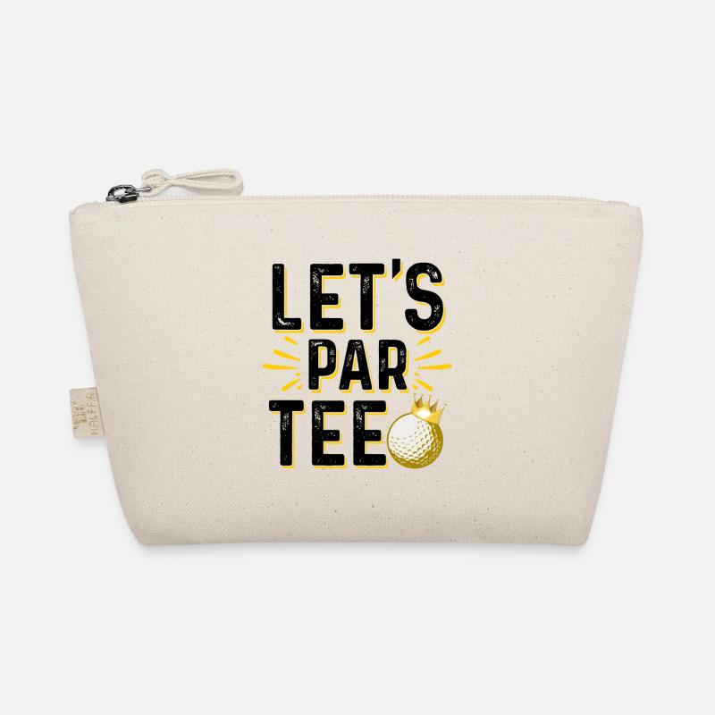 Let's Par Tee Golf Player Golfing Golf Course Golf Bio-Täschchen