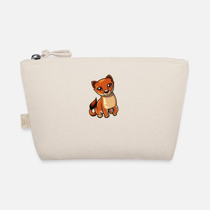 Kawaii Weasel Organic Pouch