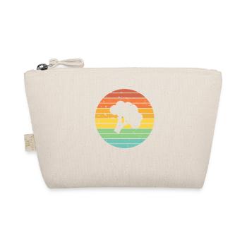 Broccoli Vegan Lover Retro Healthy Gift idea - Organic Pouch - nature - Front