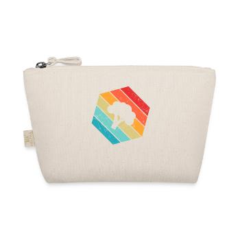 Broccoli Vegan Lover Retro Healthy Gift idea - Organic Pouch - nature - Front