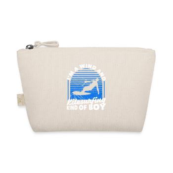 Kitesurfer Kiteboard Je suis windsurfer et kitesur - Trousse biologique - nature - Devant