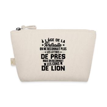 Cadeau D'humour Pour Les Retraités - Trousse biologique - nature - Devant