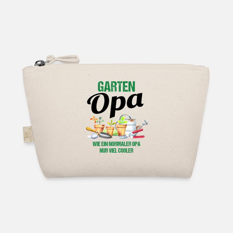 Garten Opa Lustiger Spruch Geschenk Herren Bio-Täschchen