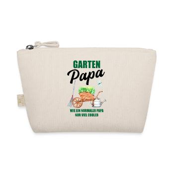 Garten Papa Lustiger Spruch Geschenk Herren - Bio-Täschchen - Natur - Vorne