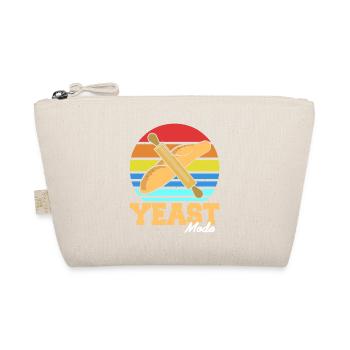 Yeast Mode Funny Retro Baker T-Shirt Present Gift - Organic Pouch - nature - Front