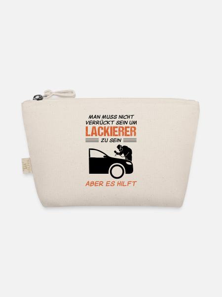 Fahrzeuglackierer Spruch Lackierer Geschenk - Bio-Täschchen - Natur