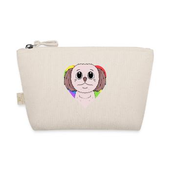 Shih Tzu Dog - Organic Pouch - nature - Front