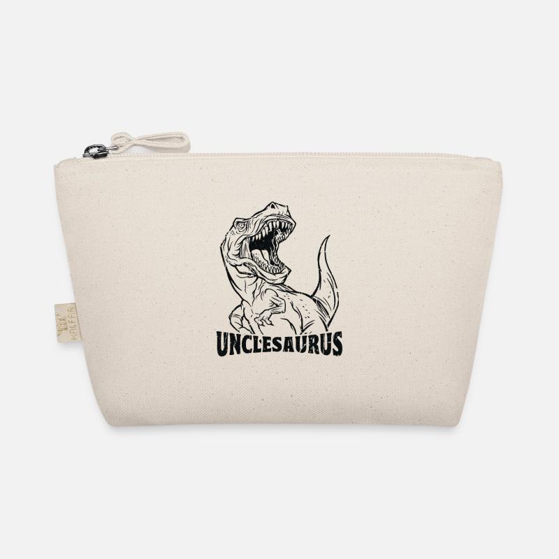 Unclesaurus Uncle Saurus Dinosaur - prehistoric Organic Pouch