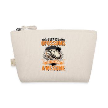 Because Opossums are freaking awesome - Organic Pouch - nature - Front