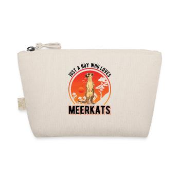 Meerkat Young Meerkat - Organic Pouch - nature - Front