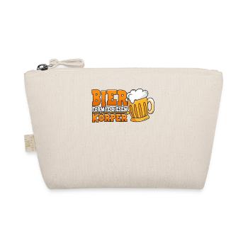 Bier formte diesen Körper Bier - Bio-Täschchen - Natur - Vorne