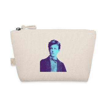 Arthur Rimbaud in Blau, französischer Dichter - Bio-Täschchen - Natur - Vorne