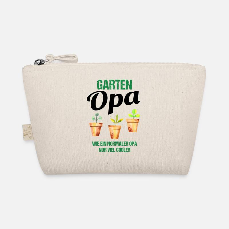 Garten Opa Lustiger Spruch Geschenk Herren Bio-Täschchen