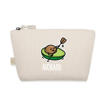 Avokanu lustige Kanu Kanusport Avocado Kajak - Bio-Täschchen - Natur - Vorne