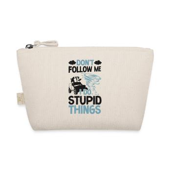 Storm Chaser Hurricane Meteorology - Organic Pouch - nature - Front