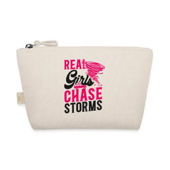 Storm Chaser Hurricane Meteorology - Organic Pouch - nature - Front