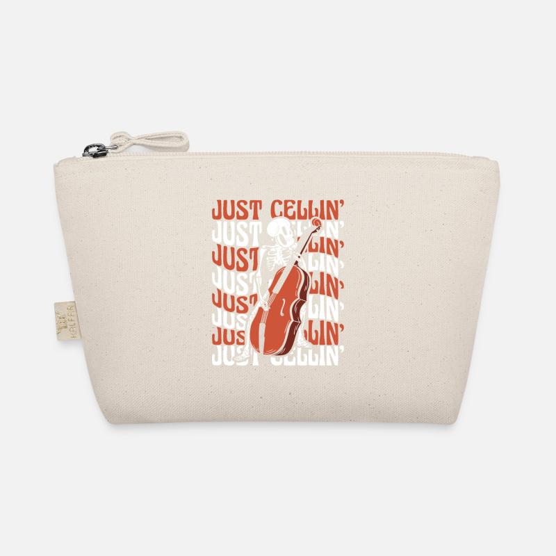 Cello Instrument Cellist Cello Player Organic Pouch