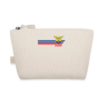 Ecuador Los Tricolores Football Fan Jersey - Organic Pouch - nature - Front