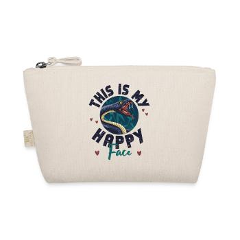 Snake Serpent This Is My Happy - Organic Pouch - nature - Front