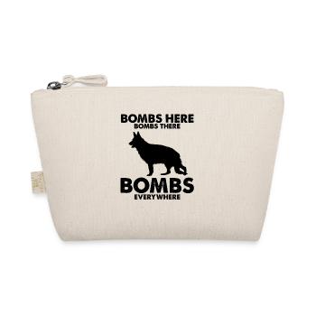 Design German Shepherd Police Design - Organic Pouch - nature - Front