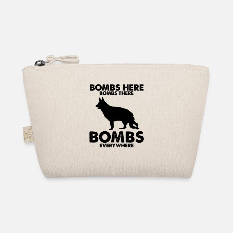 Design Deutscher Schäferhund Polizei Design Bio-Täschchen