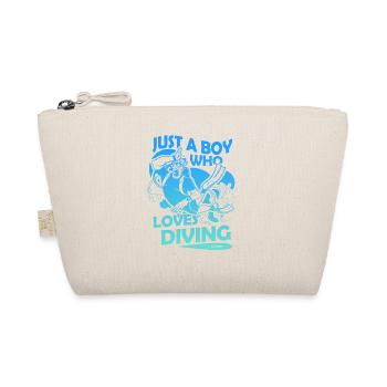 Tauchen Scuba Tauchlehrer Urlaub Sommer Geschenk - Bio-Täschchen - Natur - Vorne