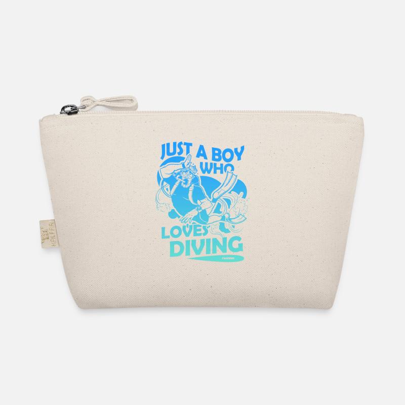 Diving Scuba Instructor Holiday Summer Gift Organic Pouch