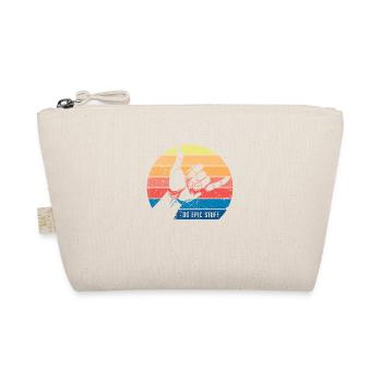 Do Epic Stuff Surfer Surfing Shaka Windsurfer Surf - Bio-Täschchen - Natur - Vorne