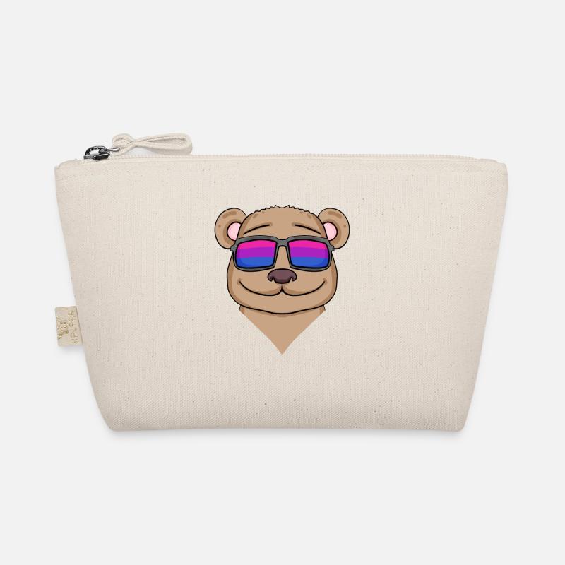 Bisexuell Braunbär Geschenk Bio-Täschchen