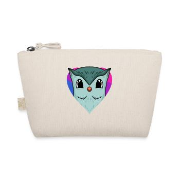 Cadeau hibou bisexuel - Trousse biologique - nature - Devant